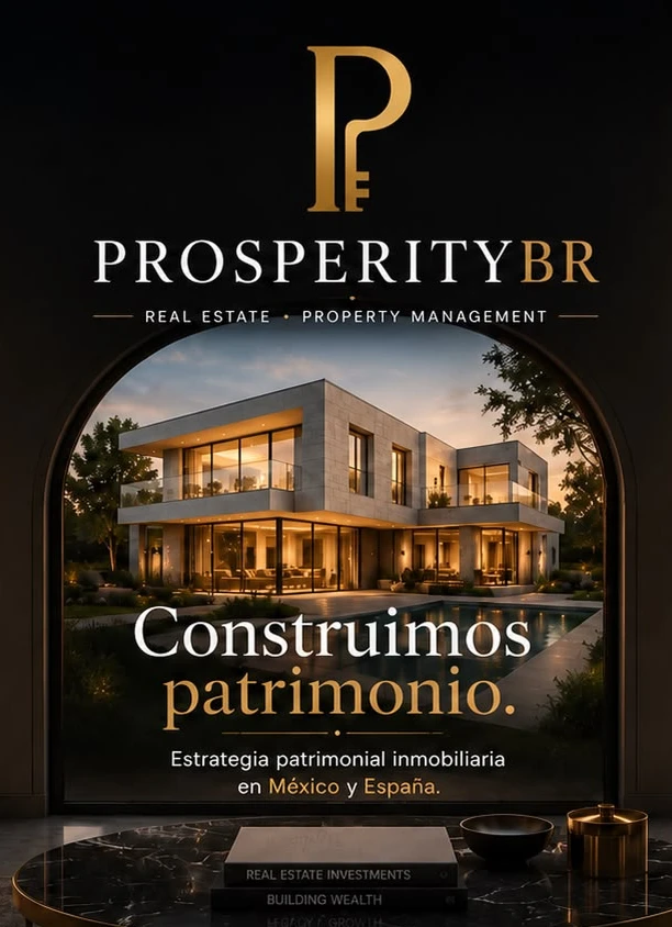 ProsperityBR — Construimos patrimonio. Estrategia patrimonial inmobiliaria en México y España.