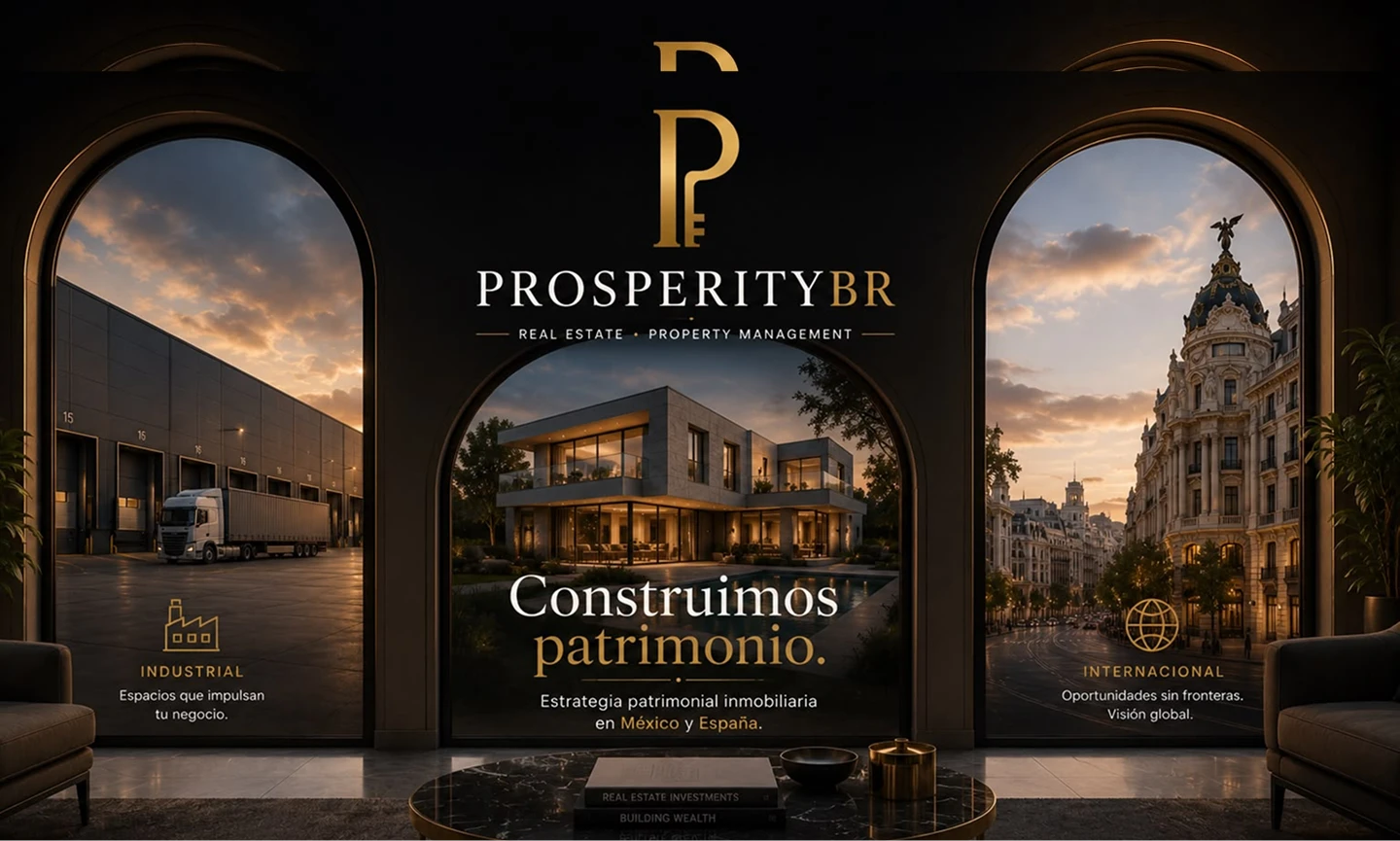 ProsperityBR — Construimos patrimonio. Estrategia patrimonial inmobiliaria en México y España.